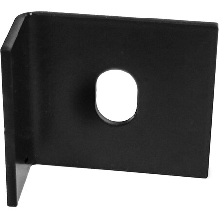 Ekena Millwork Exterior Dummy Roller Series Track Stop for Wagon Wheel Roller Hangers, Matte Black GB6004ESWMB